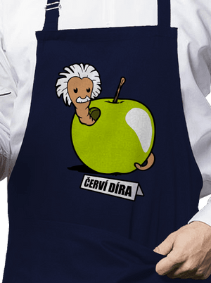 Červí díra zástěra Navy