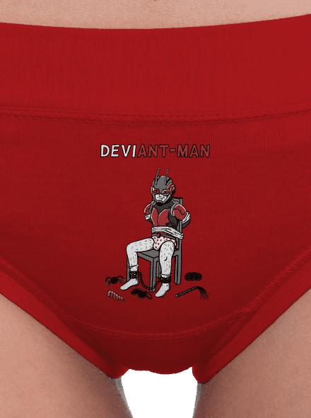 DeviAnt-man dámské kalhotky Red Mal