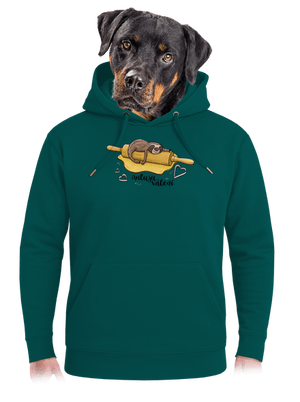 Miluju válení unisex mikina premium Emerald Green