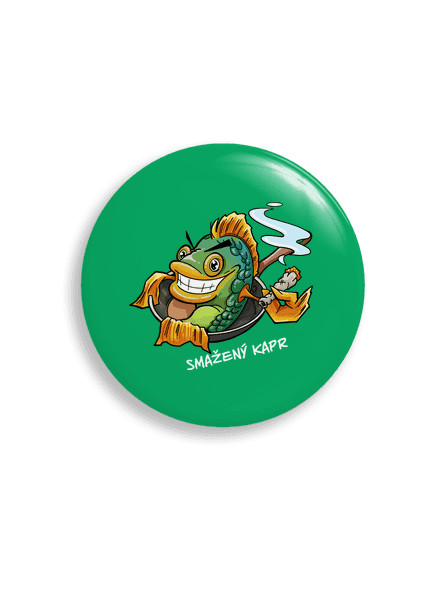 Smažený kapr placka uni