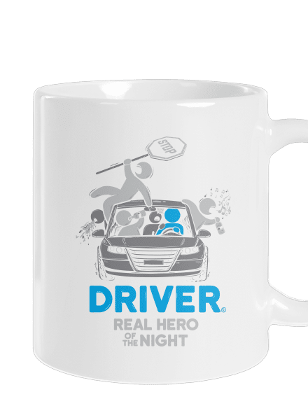 Driver klasický hrnek White