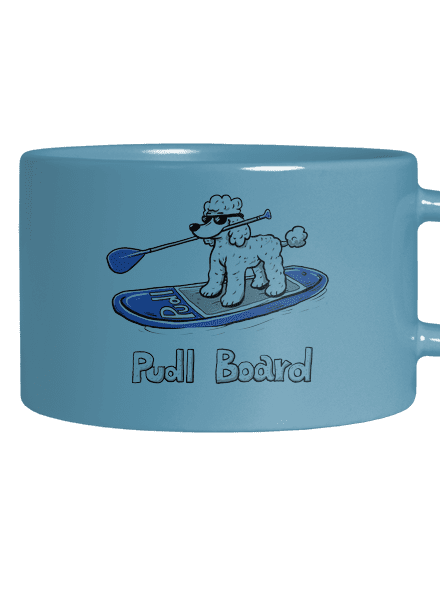 Pudl board hrnek makronka Blue Macaron