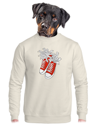 unisex mikina bez kapuce