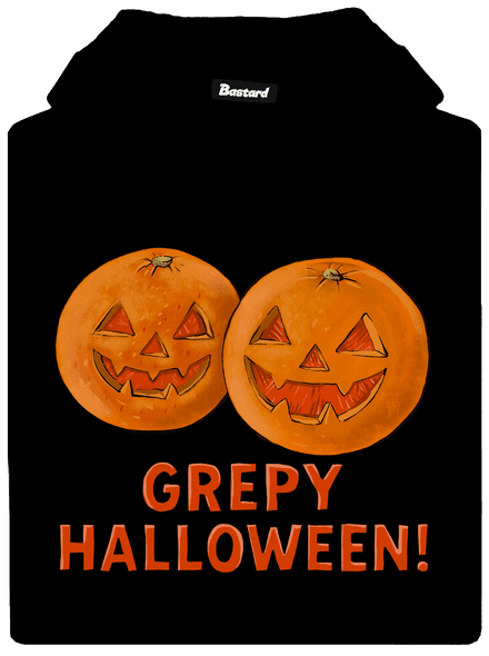 Grepy Halloween dámská mikina klokanka Black