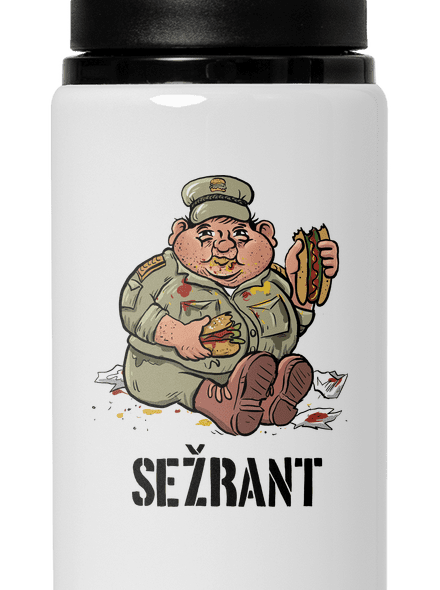 Sežrant lahev na vodu White