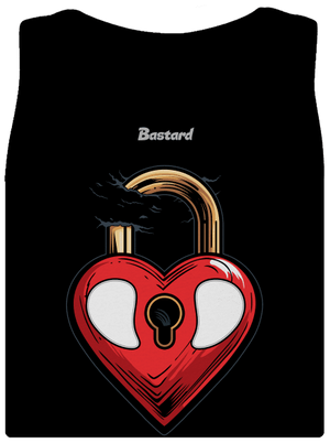 Zámek lásky dámské tílko klasické Black