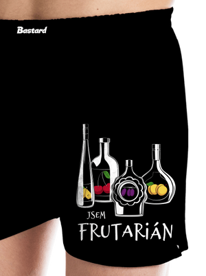 Frutarián pánské trenky Black