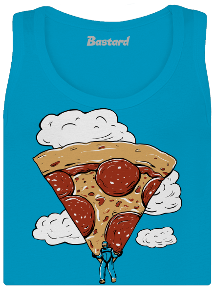 Pizzašutista dámské tílko klasické Blue Atol