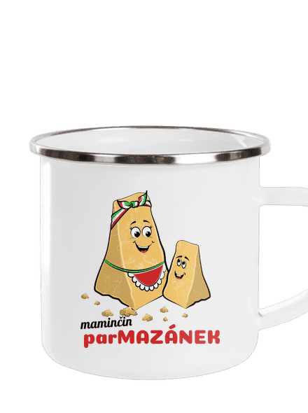 Maminčin Parmazánek plecháček White