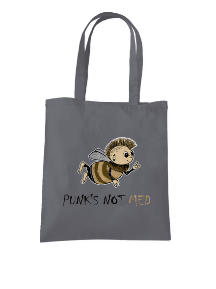Punks Not Med taška Graphite grey