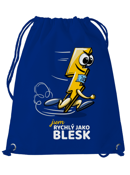 Rychlý jako blesk vak Royal Blue Mal