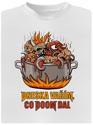 Co Doom dal pánské sportovní tričko White