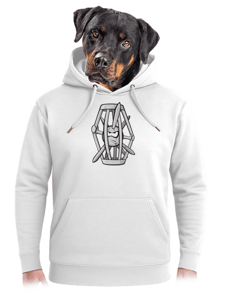 Ježek v kleci unisex mikina premium Snowwhite