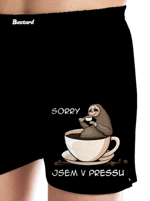V pressu pánské trenky Black