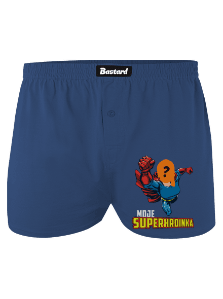 Moje superhrdinka pánské trenky Blue