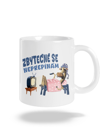 Zbytečně se nepřepínám klasický hrnek White