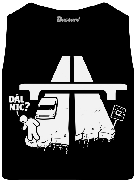 Dál nic pánské tílko Black