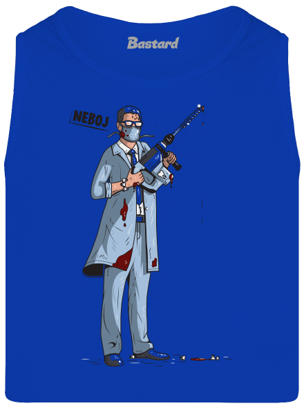Zubař pánské tílko Royal Blue