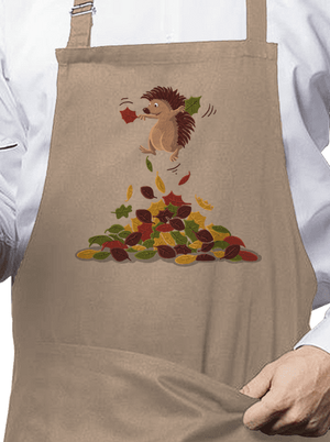 Radost z listí zástěra Rope