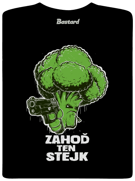 Zahoď ten stejk dětské tričko Black