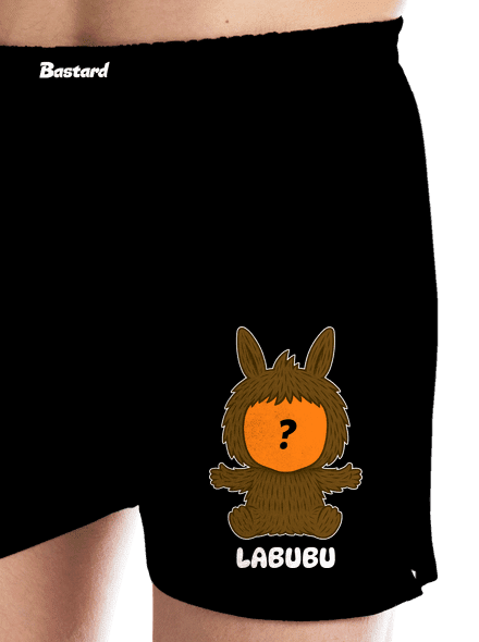 Labubu pánské trenky Black