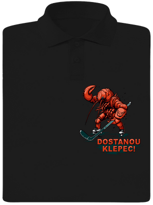 Dostanou klepec pánská polokošile Black