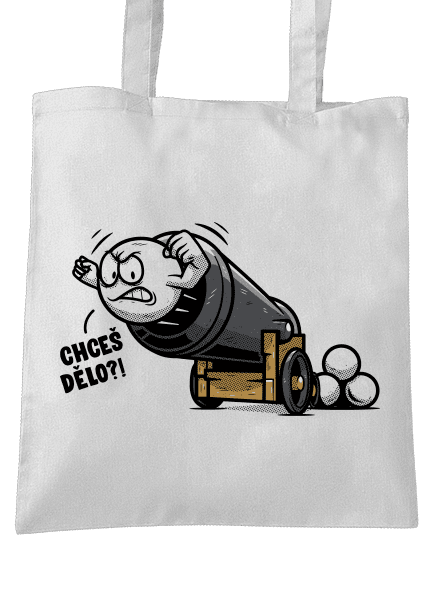 Chceš dělo? taška White