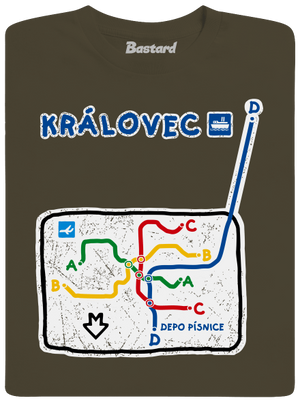 Metro Královec pánské dlouhý rukáv Urban Khaki
