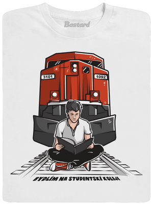 Studentská kolej pánské dlouhý rukáv White