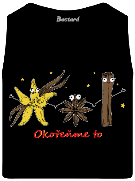 Okořeňme to pánské tílko Black