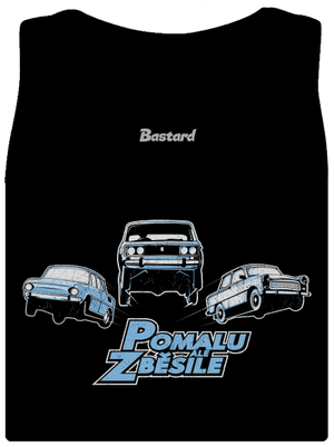 Pomalu ale zběsile dámské tílko klasické Black