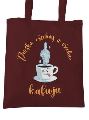 Všechno kafuju taška Chocolate