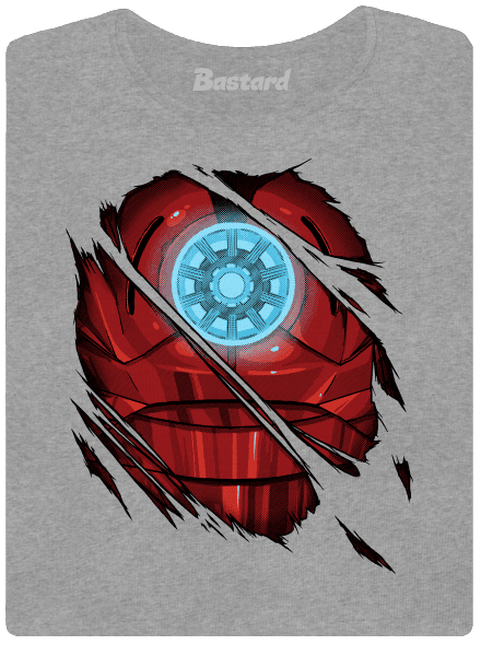 Ironman dámské tričko Dark Gray Melange