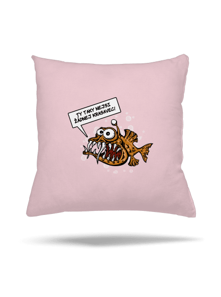 Mořský ďas polštář Light Pink