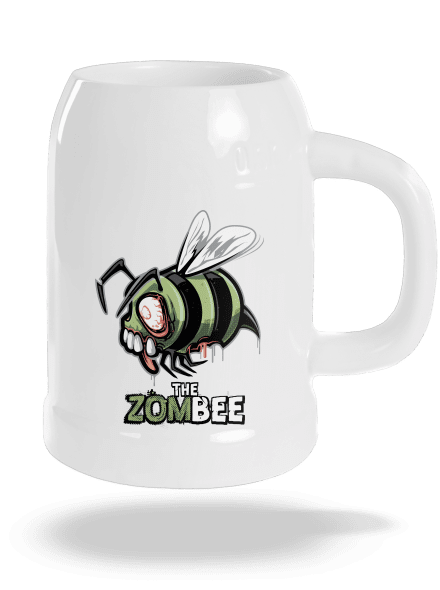 ZomBee půllitr White