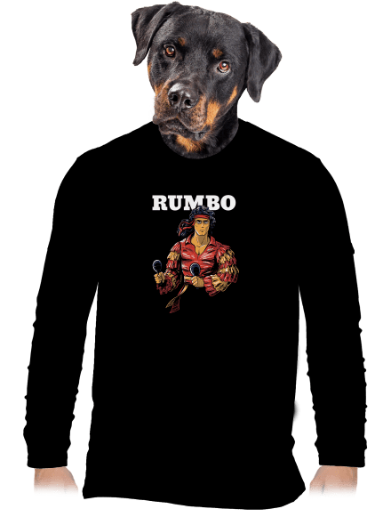 Rumbo pánské dlouhý rukáv Black