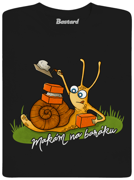 Makám na baráku pánské tričko Black