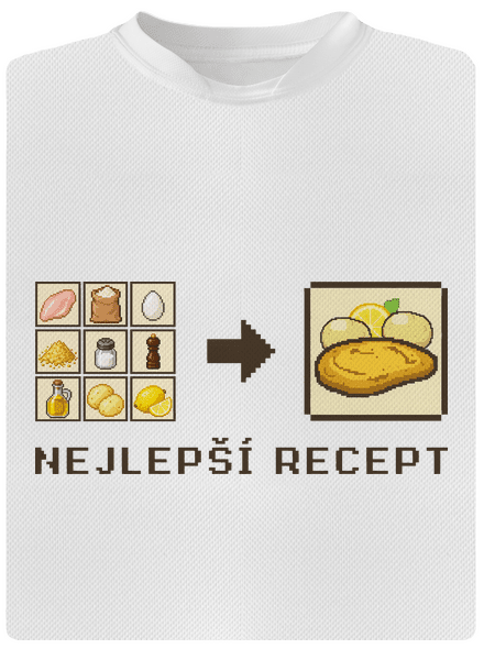 Nejlepší recept dětské sportovní tričko White