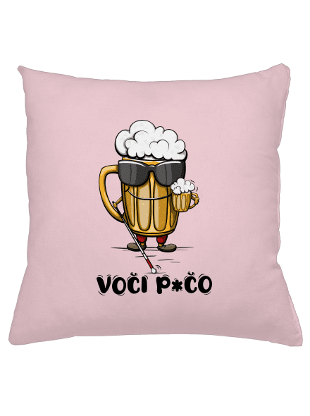 Voči p*čo polštář Light Pink