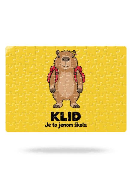 Je to jenom škola puzzle White