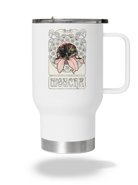 Moucha termohrnek White