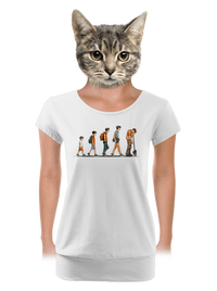 dámské tričko s lemem