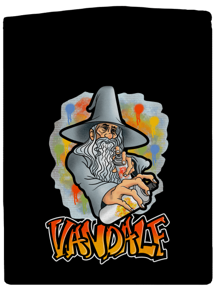 Vandalf dámská mikina na zip Black