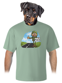 unisex tričko oversized