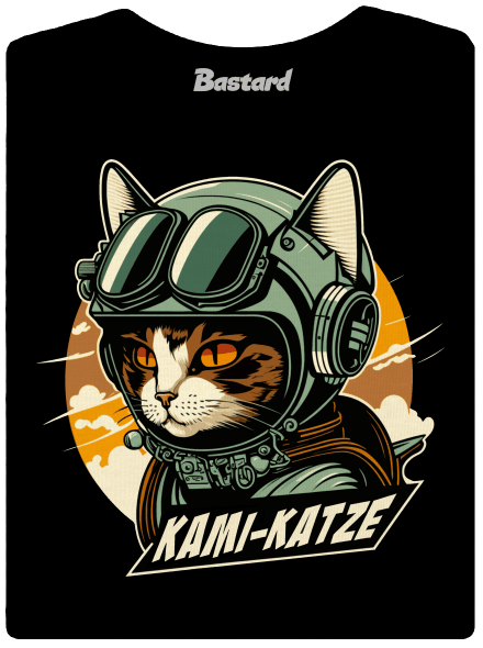 Kami-Katze dámské tričko premium Black