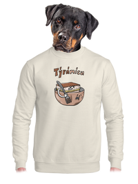 unisex mikina bez kapuce
