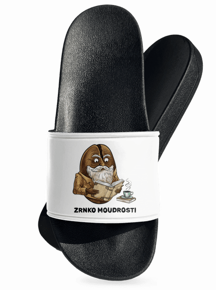 Zrnko moudrosti pantofle White