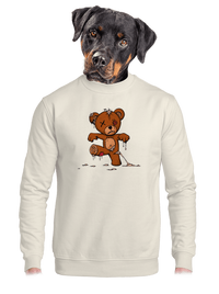 unisex mikina bez kapuce