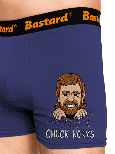 Chuck Norys boxerky Blue Navy