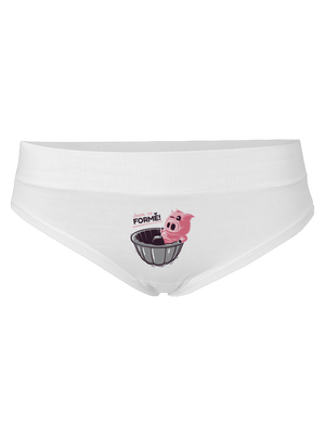 Ve formě dámské kalhotky White